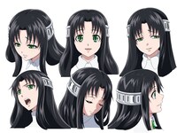 マルグリットのキャラクター設定画。