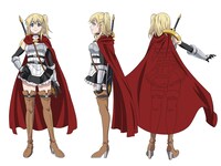 ミリィ・ユニスのキャラクター設定画。