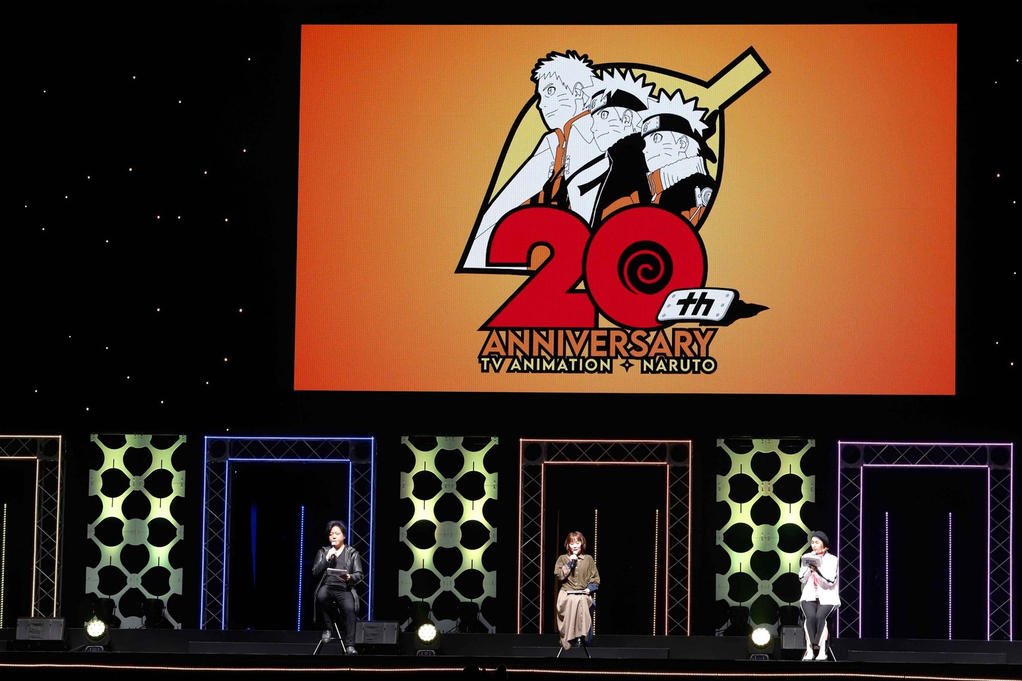 「BORUTO＆NARUTO」ステージの様子。(c) SHUEISHA Inc. All rights reserved.