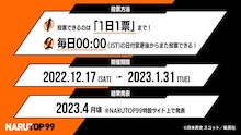 「NARUTOP99」のルール。 (c)岸本斉史 スコット／集英社
