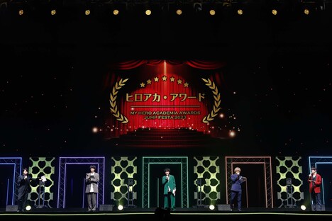 「僕のヒーローアカデミア」のステージの様子。(c) SHUEISHA Inc. All rights reserved.