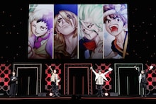 アニメ「Dr.STONE」ステージプログラムの様子。