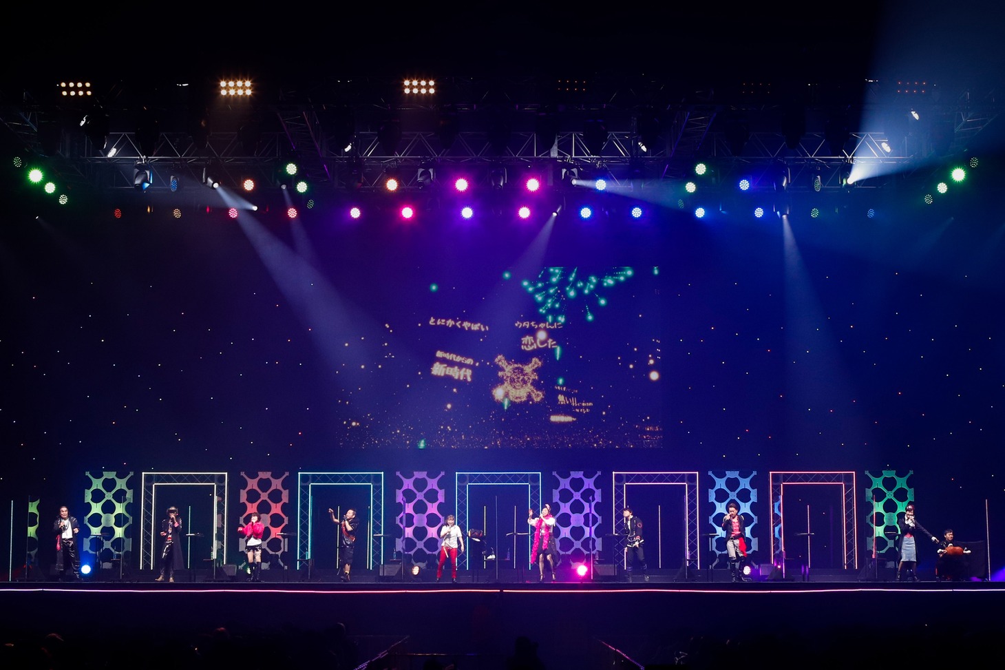 TVアニメ「ONE PIECE」のステージイベントの様子。