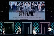 TVアニメ「SPY×FAMILY」ステージプログラムの様子。