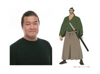 稲田徹と民谷巌鉄斎。 (c)賀来ゆうじ／集英社・ツインエンジン・MAPPA