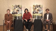 「山崎賢人×清野菜名×松橋プロデューサーSP座談会」の様子。