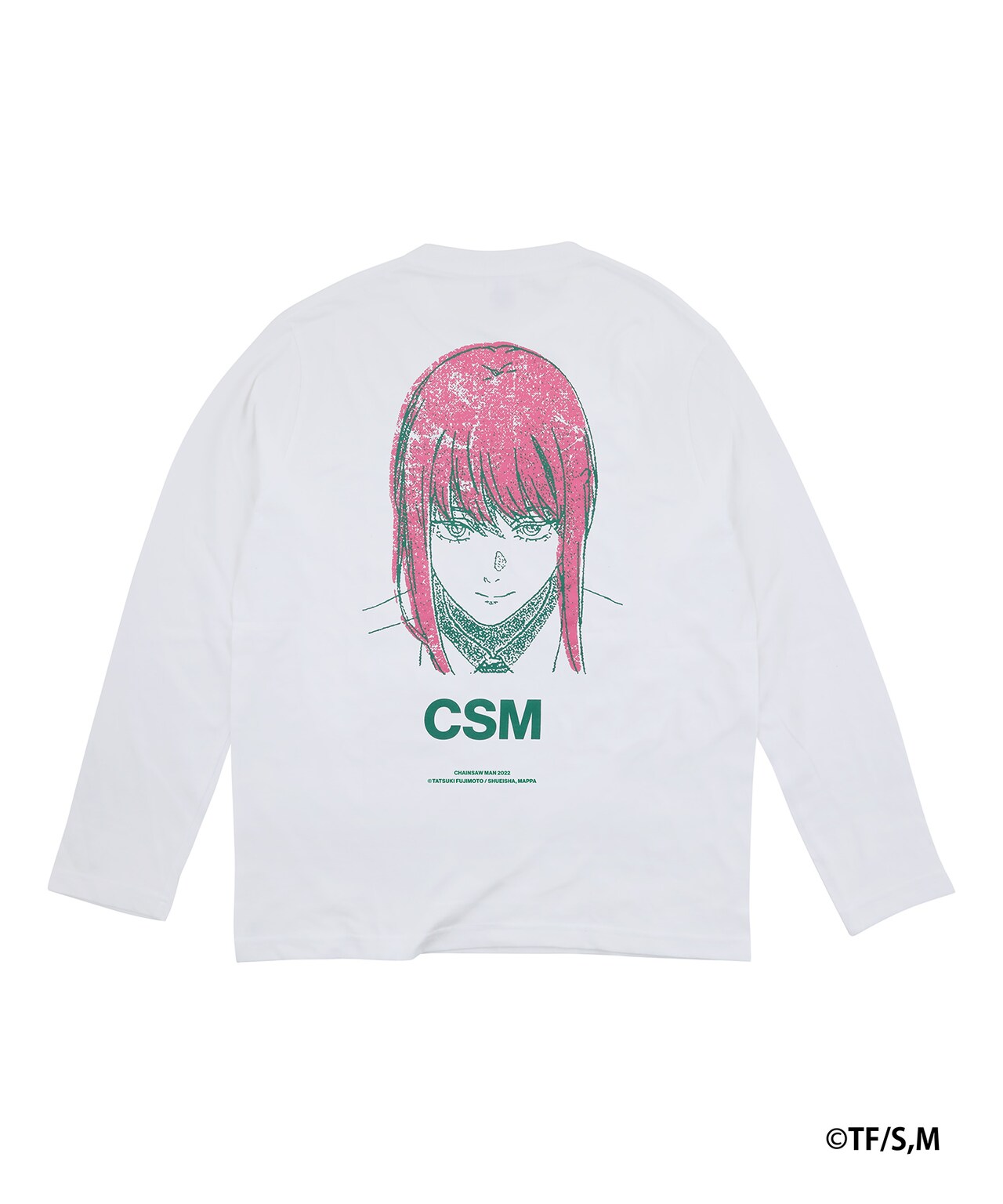 ZOZOTOWN×チェンソーマン コラボ ロングスリーブTシャツ 黒