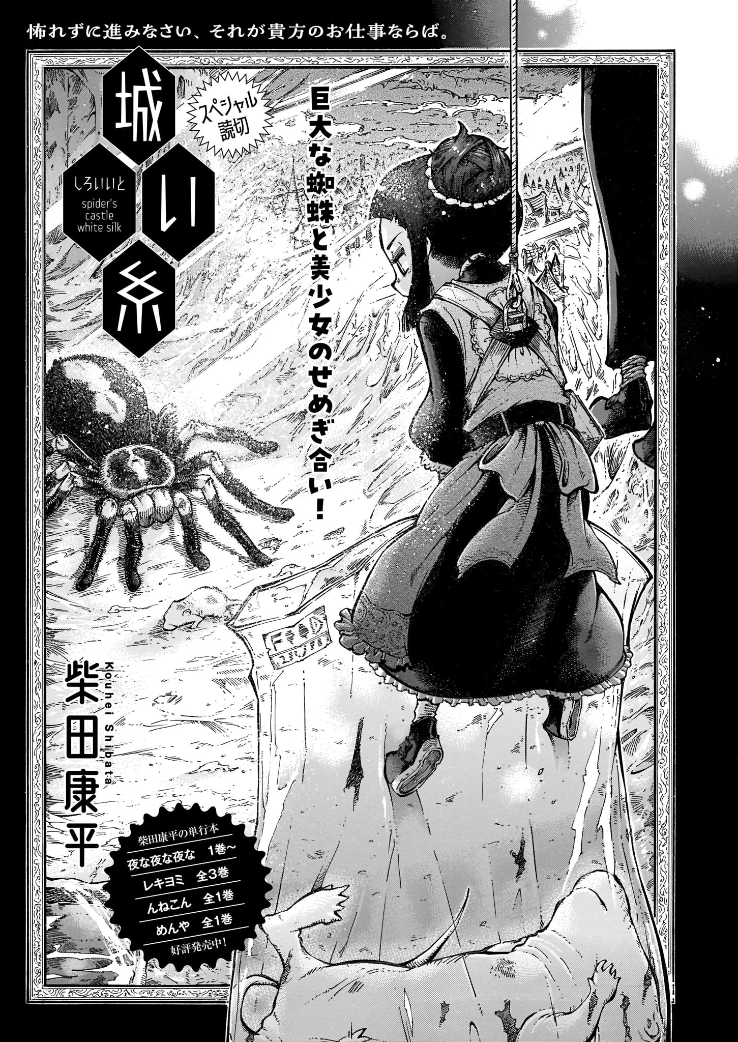 青騎士第11A号掲載、柴田康平「城い糸」。