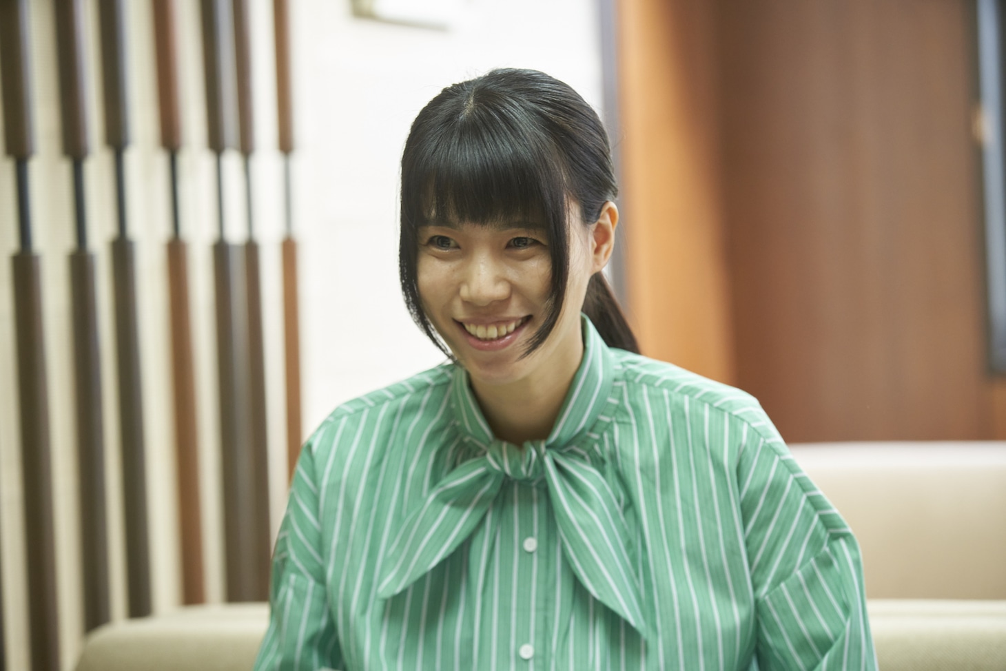 紺野ぶるま演じる山木楓。(c)谷口菜津子・新潮社／「今夜すきやきだよ」製作委員会の