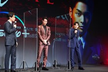 左から柳楽裕太、笠松将、高杉真宙。