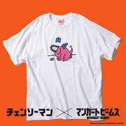 「チェンソーマンｘMANGART BEAMS ポチタ_S/S Tshirts」