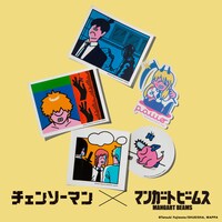 「チェンソーマンｘMANGART BEAMS ステッカーセット」