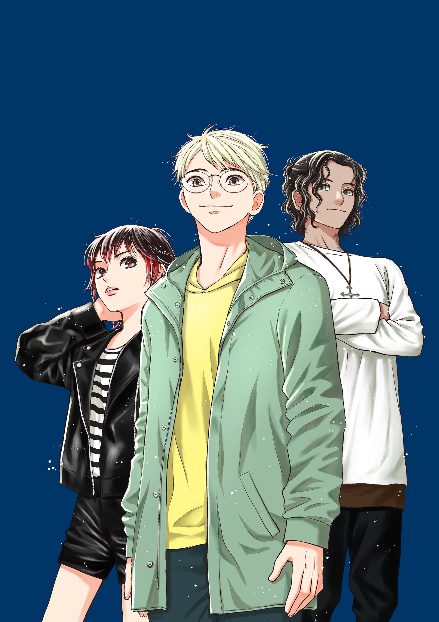 「デリシャス・アンダーグラウンド ―国際人材バンクより」イラスト