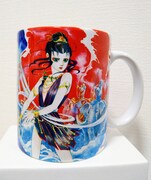 「マグカップ『阿修羅王＆星』」（右側面）