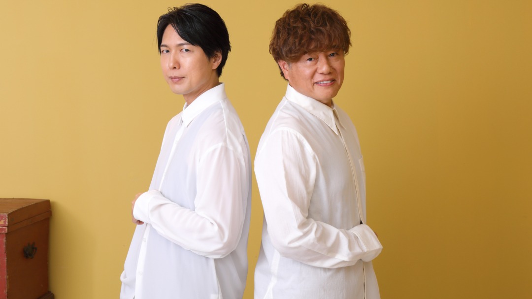 左から神谷浩史、草尾毅。 (c)高木あつ子