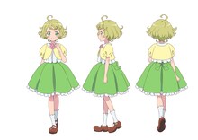 カリン（CV：石見舞菜香）(c)成田サトコ・千野えなが・ポプラ社／アニメ「らくだい魔女」製作委員会