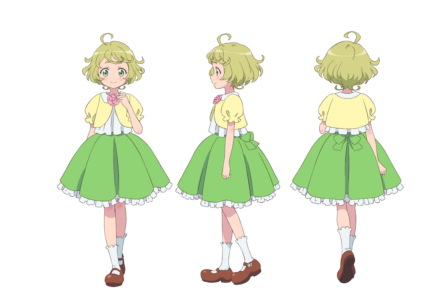 カリン（CV：石見舞菜香）(c)成田サトコ・千野えなが・ポプラ社／アニメ「らくだい魔女」製作委員会