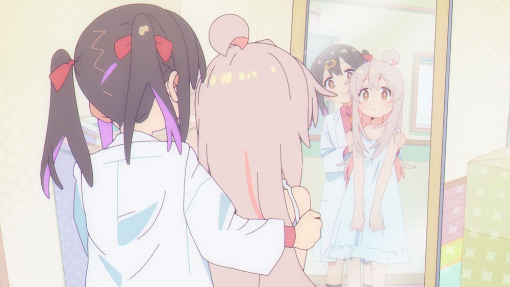 アニメ「お兄ちゃんはおしまい！」第1話の先行カット。 (c)ねことうふ・一迅社／「おにまい」製作委員会