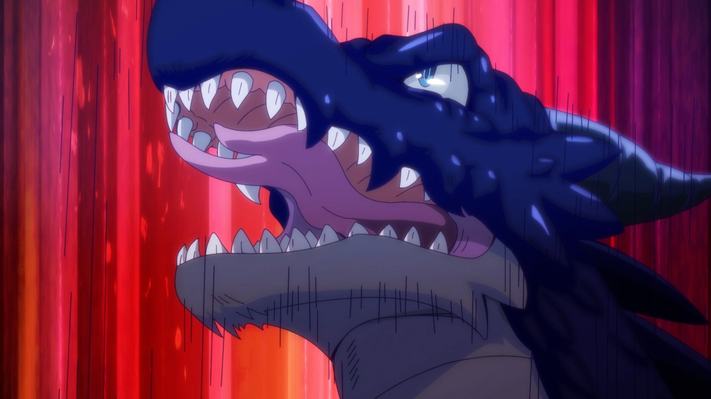アニメ「齢5000年の草食ドラゴン、いわれなき邪竜認定」第1話の場面カット。 (c)bilibili (c)Kaisei Enomoto, Syugao / KADOKAWA 2022