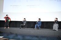 アニメ「LUPIN ZERO」のプレミア上映会より。