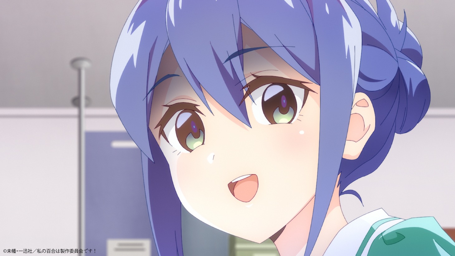 TVアニメ「私の百合はお仕事です！」PVより。 (c)未幡・一迅社／私の百合は製作委員会です！