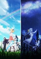 TVアニメ「転生王女と天才令嬢の魔法革命」キービジュアル第2弾（ロゴあり）