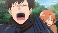 TVアニメ「解雇された暗黒兵士（30代）のスローなセカンドライフ」第2弾PVより。(c)岡沢六十四・るれくちぇ・講談社／解雇された暗黒兵士製作委員会　
