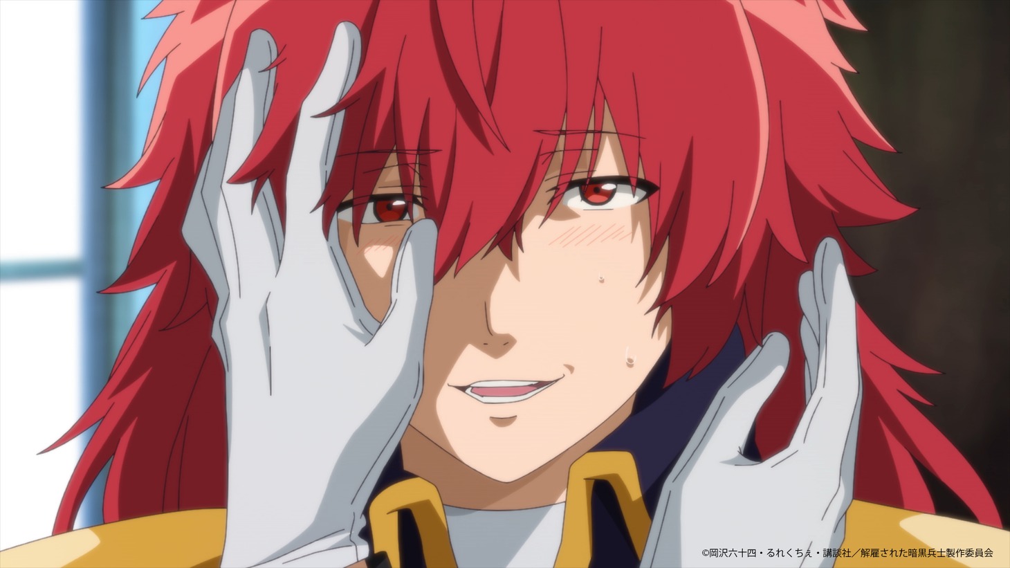 TVアニメ「解雇された暗黒兵士（30代）のスローなセカンドライフ」第2弾PVより。(c)岡沢六十四・るれくちぇ・講談社／解雇された暗黒兵士製作委員会　