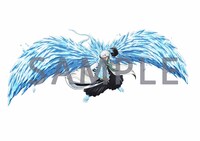 アニメイトの購入特典に使用される日番谷冬獅郎の描き下ろしイラスト。