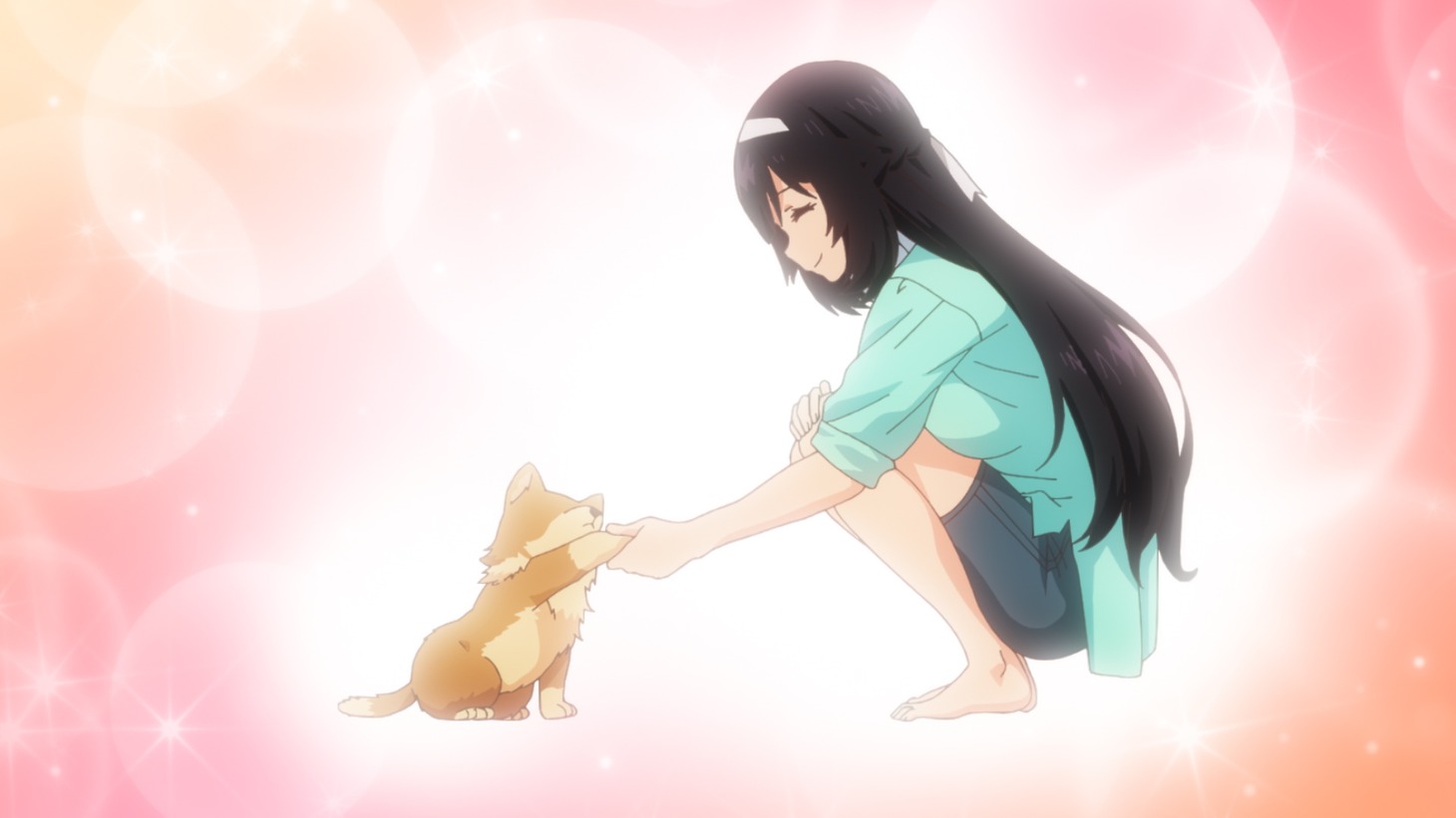 TVアニメ「犬になったら好きな人に拾われた。」第1話より。