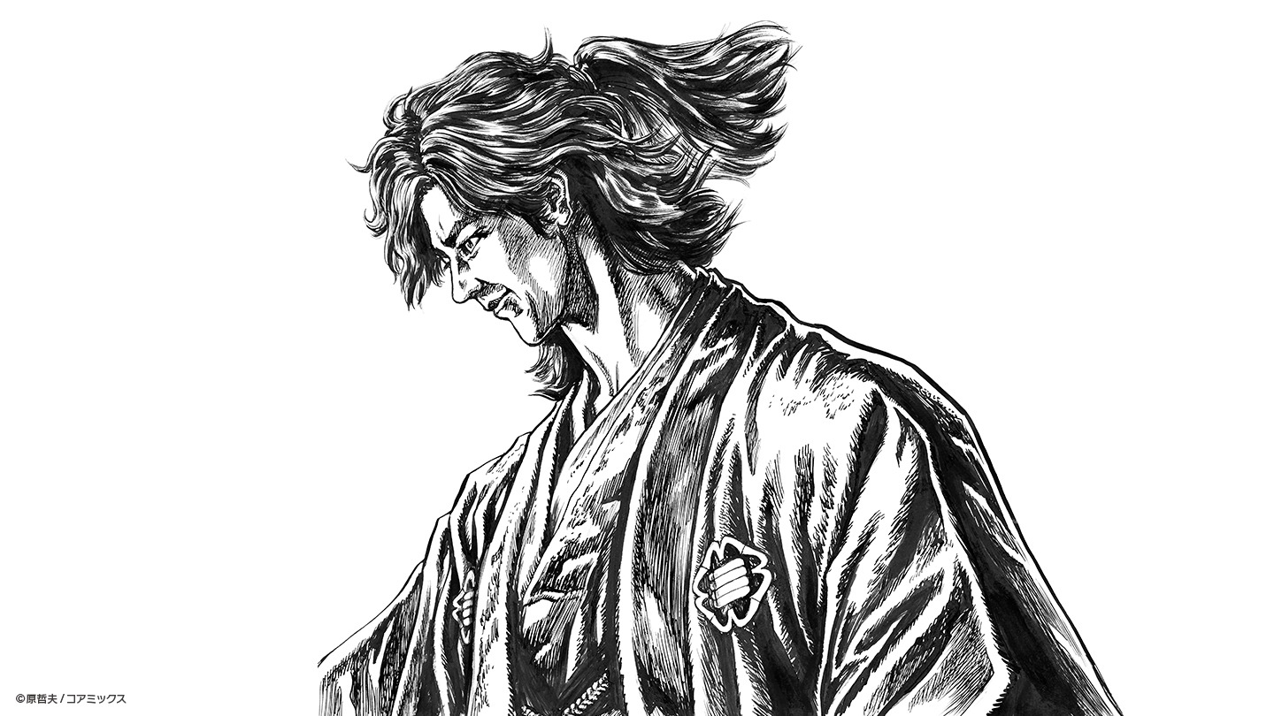 原哲夫の原画。