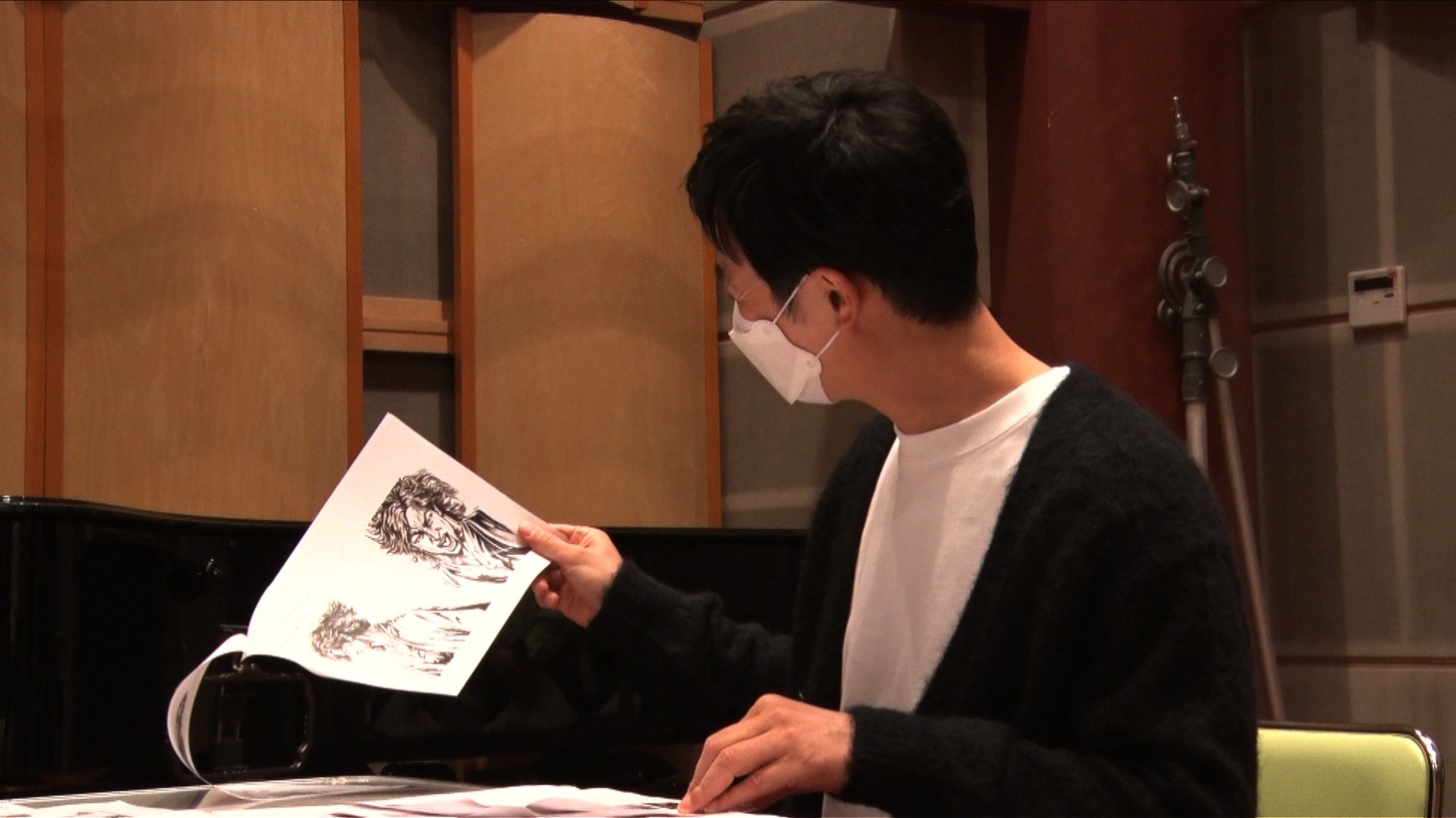 堺雅人の収録の様子。
