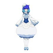 ルサールカ（CV：白砂沙帆）。神界に住まうかわいらしい水の女神。幼い容姿で物静かムコーダが作るご飯にも興味がある。 (c)江口連・オーバーラップ／MAPPA／とんでもスキル