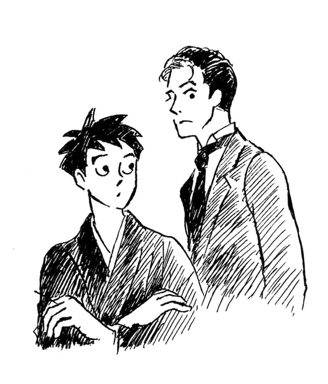 「十次と亞一」イラスト