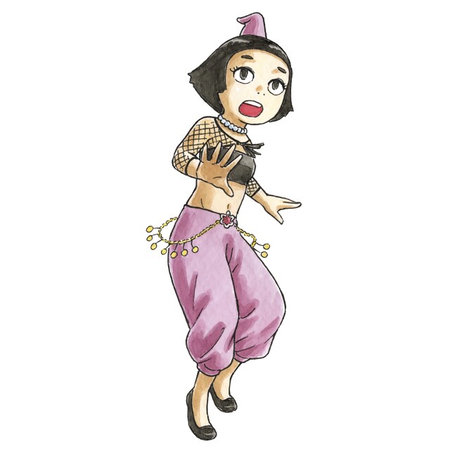 団地ともお」小田扉が描く“マジカルコメディ大河”、サイン色紙