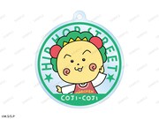 AMNIBUSで後日行われる受注販売で「ヒップホップ＆ストリートver. トレーディングアクリルキーホルダー」を1BOX購入するともらえる特典アクリルキーホルダー。