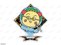 AMNIBUSで後日行われる受注販売で「ヒップホップ＆ストリートver. トレーディングアクリルスタンド」を1BOX購入するともらえる特典アクリルスタンド。