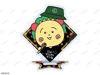 ポップアップショップで「ヒップホップ＆ストリートver. トレーディングアクリルスタンド」を1BOX購入するともらえる特典アクリルスタンド。