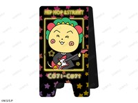 ポップアップショップで「ヒップホップ＆ストリートver. トレーディングアクリル立て看板風メモスタンド」を1BOX購入するともらえる特典メモスタンド。