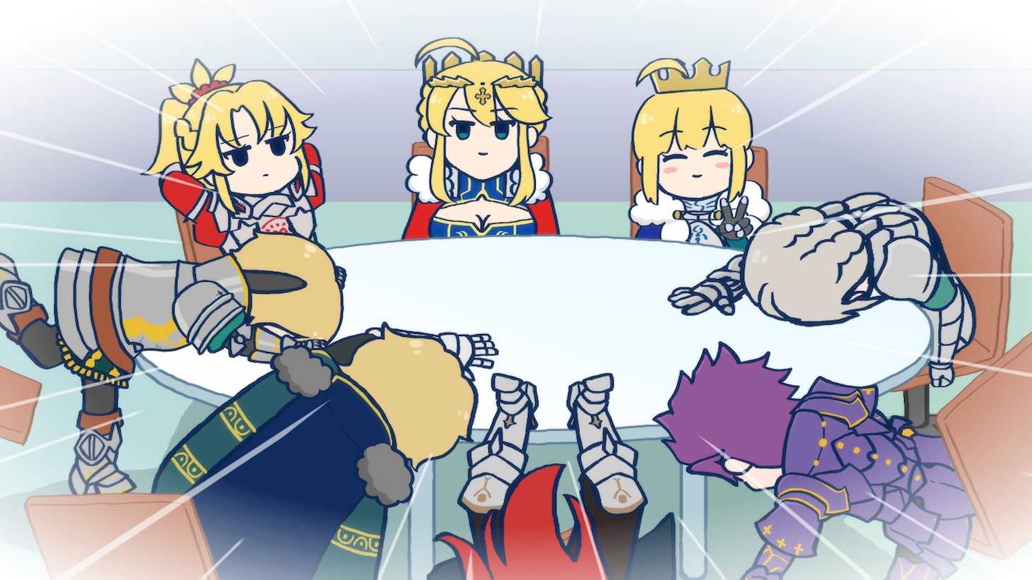 ショートアニメ「Fate/Grand Order 藤丸立香はわからない」より。