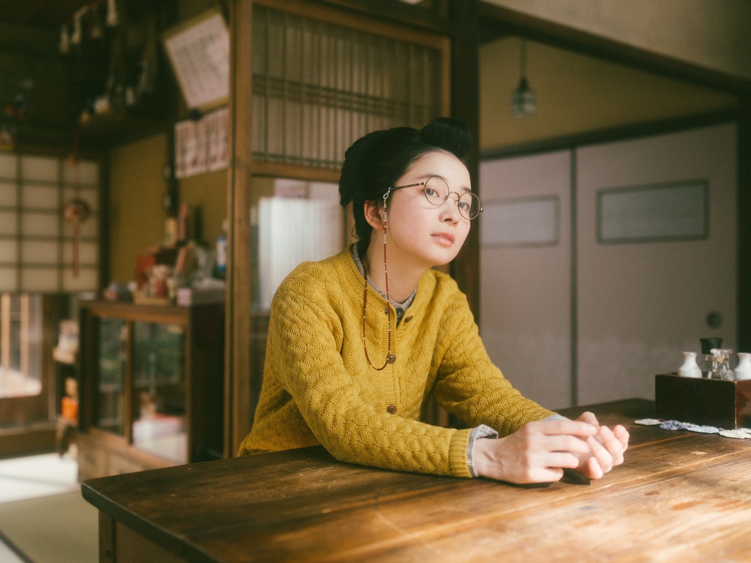 Netflixシリーズ「舞妓さんちのまかないさん」メイキングカット