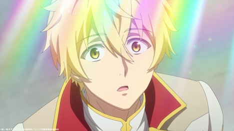 TVアニメ「ツンデレ悪役令嬢リーゼロッテと実況の遠藤くんと解説の小林さん」より、第1話「ツンデレと王子と天の声」場面カット。