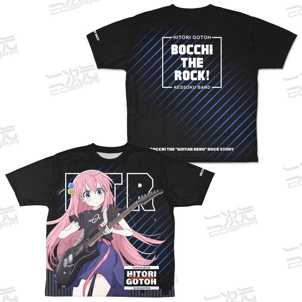 「描き下ろし 後藤ひとり 両面フルグラフィックTシャツ」