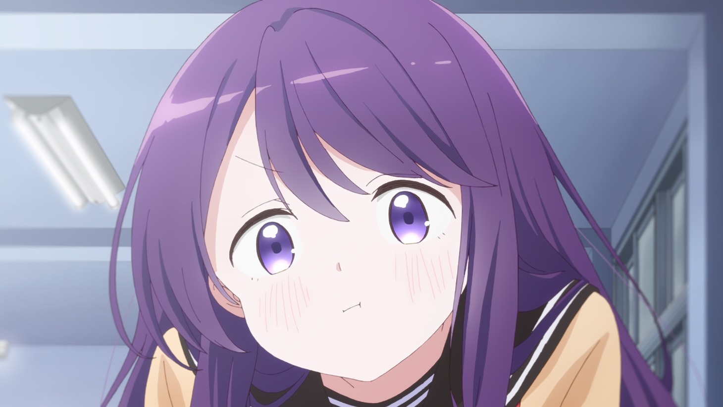 TVアニメ「久保さんは僕を許さない」第1話より。