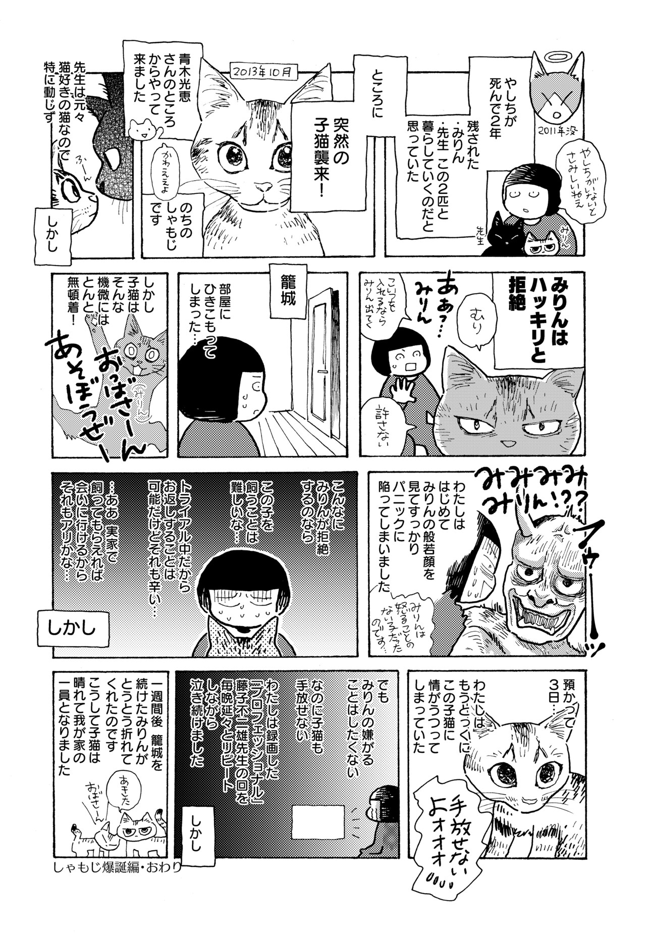 志村貴子の描き下ろしマンガ。