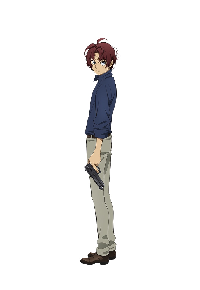 織田作之助（CV：上村祐翔）。赤みがかった髪と二丁拳銃使いで知られる、少年ながら手練の暗殺者。カレーが好物。