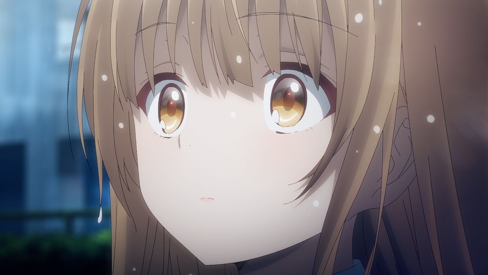 TVアニメ「お隣の天使様にいつの間にか駄目人間にされていた件」第1話場面カット。