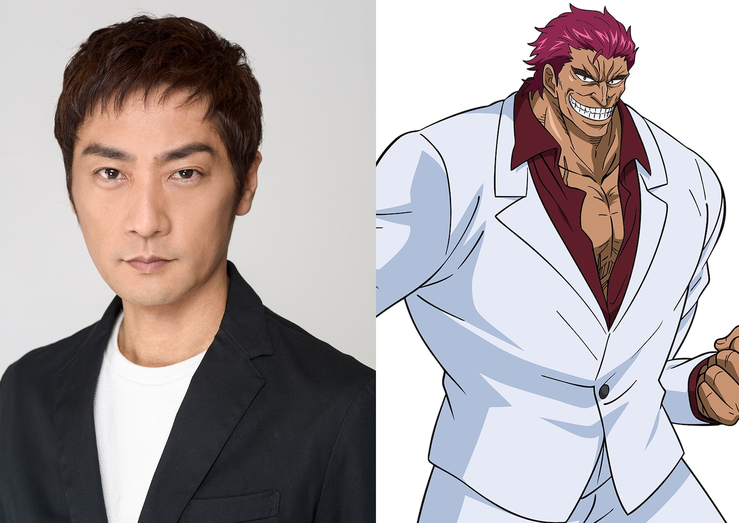 松田賢二とゼブラ。(c)島袋光年 / 集英社・東映アニメーション