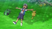 「ポケットモンスター めざせポケモンマスター」第1話「はじまりのかぜ！むげんのみち!!」より。