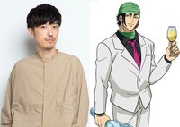 櫻井孝宏とココ。(c)島袋光年 / 集英社・東映アニメーション